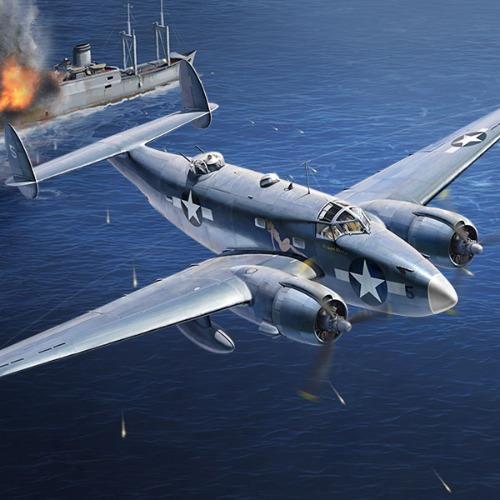 1:48 ACADEMY Lockheed Martin Pv-1 Usn Military Airplane Solomon Island Theatre 1944 Kit AC12347