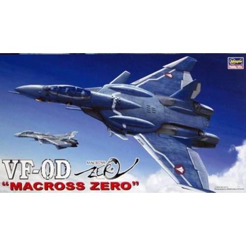 1:72 HASEGAWA Tv Series Vf-0D Variable Fighter Airplane Macross Zero Kit HA65718