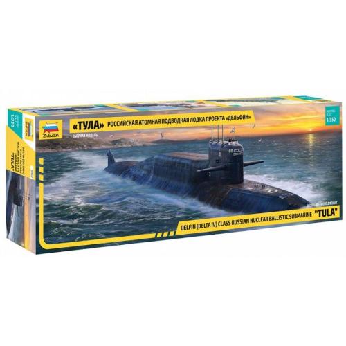 1:350 ZVEZDA Delfin Class Russian Nuclear Ballistic "Tula" Kit ZS9062