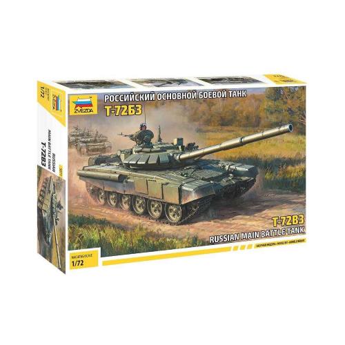 1:72 ZVEZDA Tank T-72B3 Russian Main 1945 Kit ZS5071