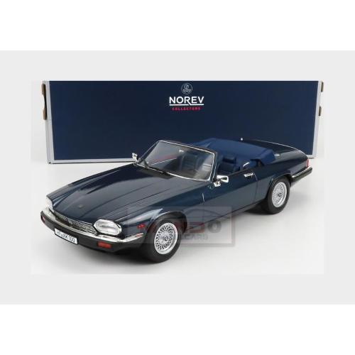 1:18 NOREV Jaguar Xj-S Cabriolet 1988 Blue NV182636