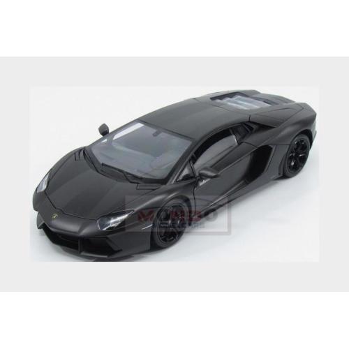 1:18 WELLY Lamborghini Aventador Lp700-4 2011 Nemesis Matt Grey WE18041BK