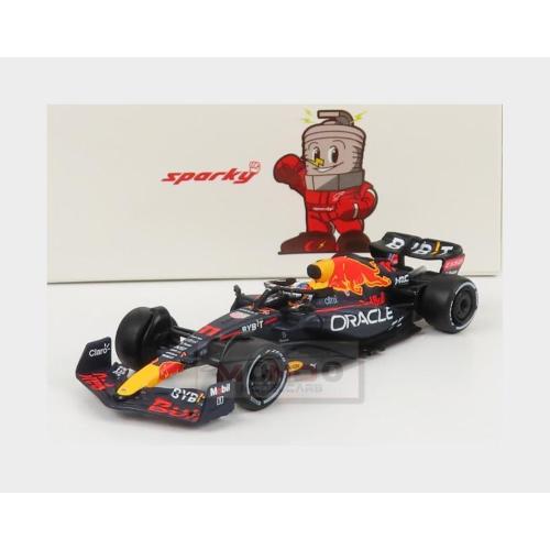 1:64 SPARK Red Bull F1 Rb18 Team Oracle Red Bull Racing #11 Season 2022 Sergio Perez Matt Blue Yellow Red Y255