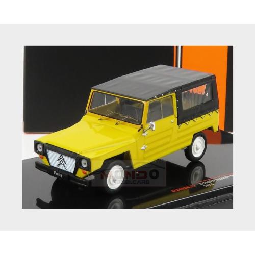 1:43 IXO Citroen Namco Pony Cabriolet Closed 1975 Yellow Black CLC469N.22