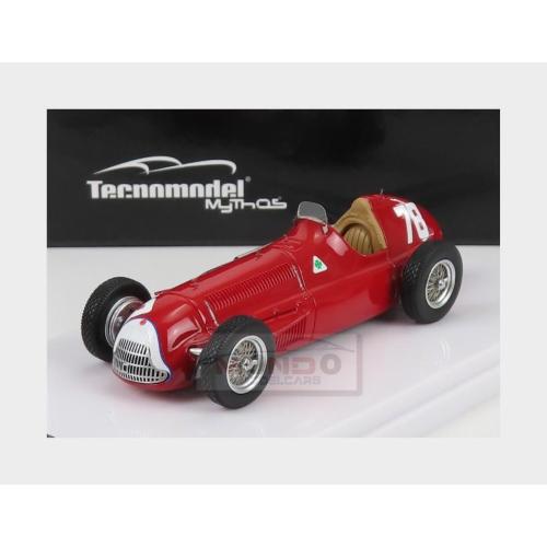 1:43 TECNOMODEL Alfa Romeo F1 Alfetta 159 #78 German Gp 1951 Paul Pietsch Red TM43-020D