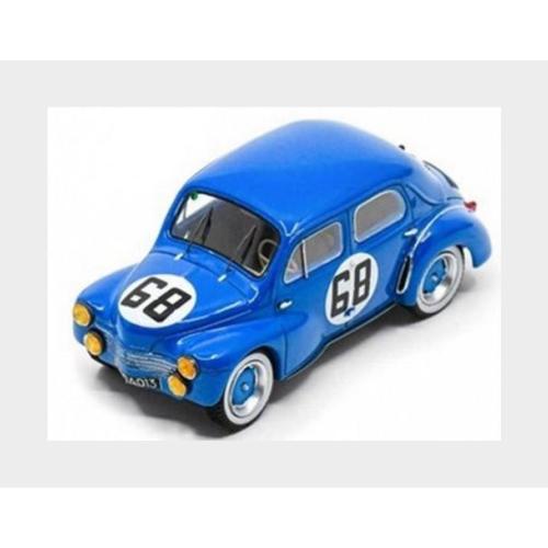 1:43 SPARK Renault 4Cv 1063 747Cc S4 Team Rnu Renault #68 24H Le Mans 1952 E.De Regibus M.Porta Blue S5221