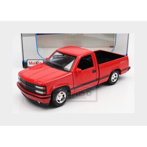 1:24 MAISTO Chevrolet 454 Ss Pick-Up 1993 Red MI32901R