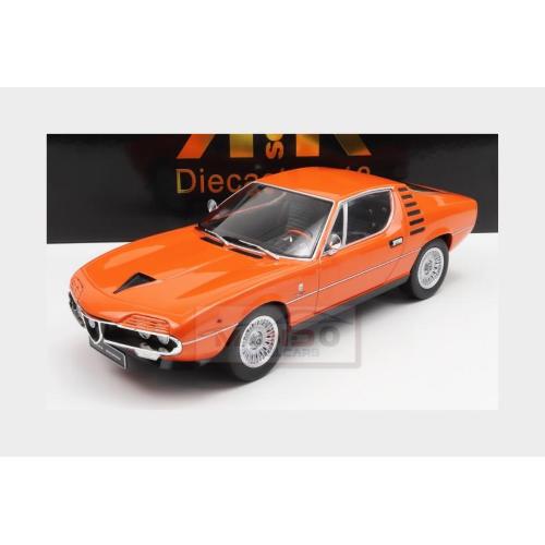 1:18 KK SCALE Alfa Romeo Montreal Black Interior 1970 Orange KKDC180383