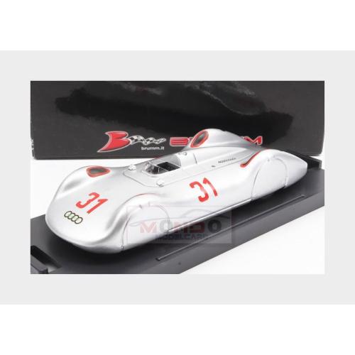1:43 BRUMM Auto Union Tipo C Streamline #31 Avusrennen 1937 B.Rosemeyer Silver R353