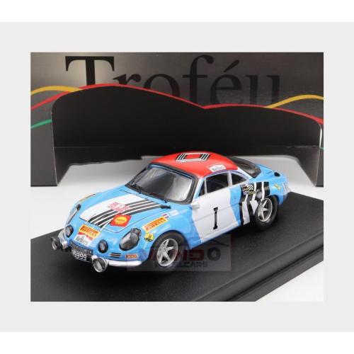 1:43 TROFEU Renault Alpine A110 #I Rally Poland 1974 S.Zasada E.Zasada Blue White Red TRRPL001