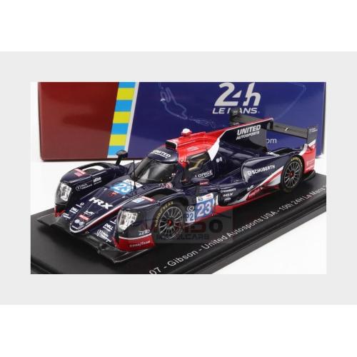 1:43 SPARK Oreca Gibson 07 Gk428 4.2L V8 Team United Autosports Usa #23 24H Le Mans 2022 A.Lynn O.Jarvis J.Pierson Black Red S8623
