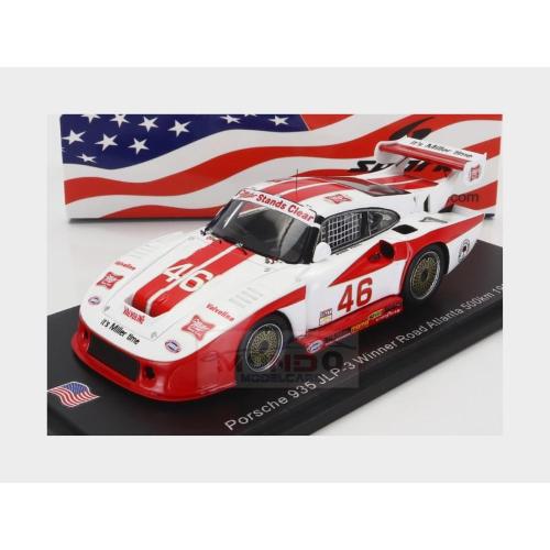 1:43 SPARK Porsche 935 Jlp-3 #46 Winner 500Km Road Atlanta 1982 J.Paul J.Paul Jr. White Red US241