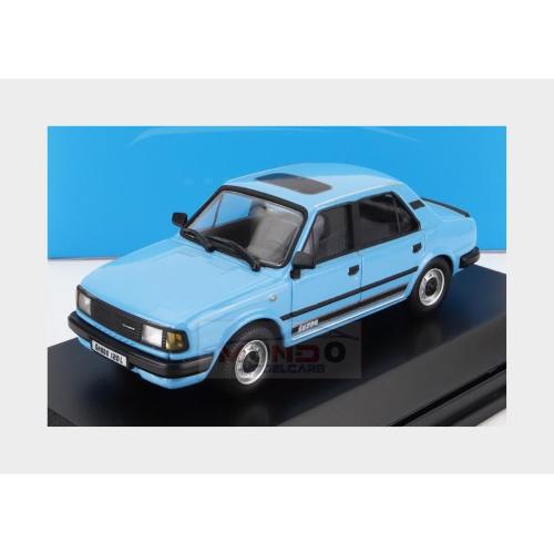 1:43 ABREX Skoda 120L Berline 4-Door 1984 Light Blue 143ABS-702LG1