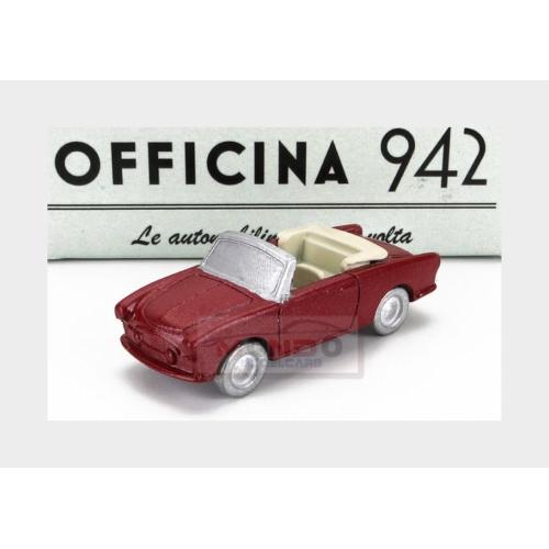 1:76 OFFICINA-942 Siata Amica 56 Spider (Base Fiat 600) 1956 Red ART2036B