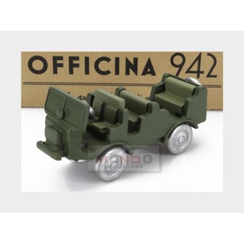 1:76 OFFICINA-942 Om Fiat Autocarretta 36Dmp 1936 Military Green ART4002A