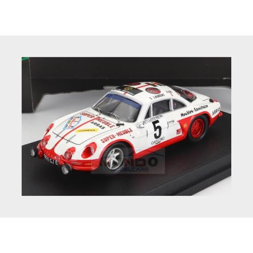 1:43 TROFEU Renault Alpine A110 #5 2Nd Rally Ypres 1973 S.Laurent P.Hammelrath White Red TRRBE47