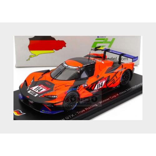 1:43 SPARK Ktm X-Bow Gtx Team True Racing #114 Winner Cup-X Class 24H Nurburgring 2021 R.Kofler J.Stuck F.Stuck Orange SG764