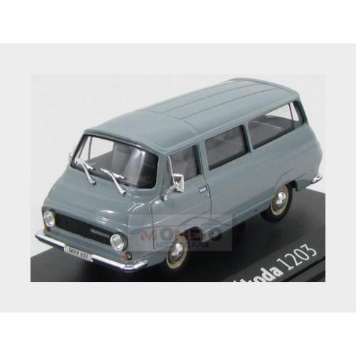 1:43 ABREX Skoda 1203 Minibus 1968 Grey 143ABS-705CG