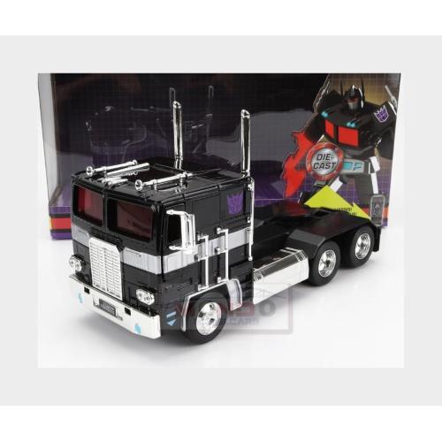 1:24 JADA Peterbilt 352 Tractor Truck 3-Assi 1979 Nemesis Prime Transformers Black JADA33490