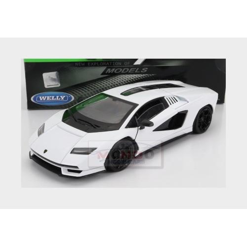 1:24 WELLY Lamborghini Countach Lpi 800-4 2021 White WE24114W