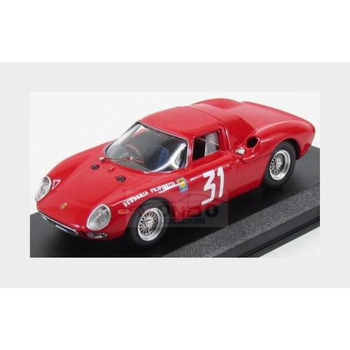 1:43 BEST Ferrari 250Lm Coupe #31 Winner Monza 1964 N.Vaccarella Red BE9622