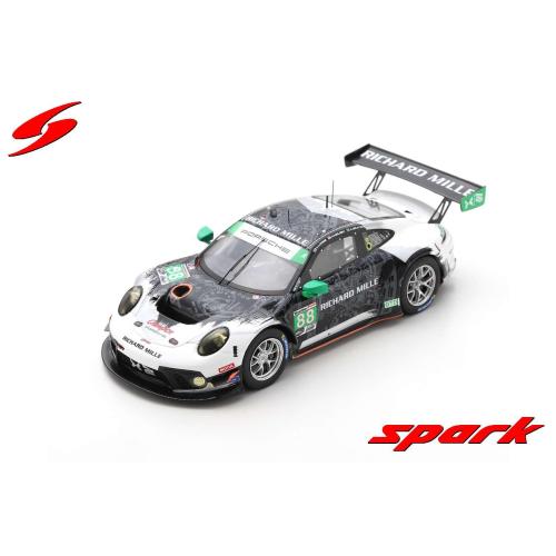 1:43 SPARK Porsche 911 911-2 Gt3 R Team Hardpoint Ebm #88 12H Sebring 2021 K.Legge C.Nielsen A.Beatriz Black White US292