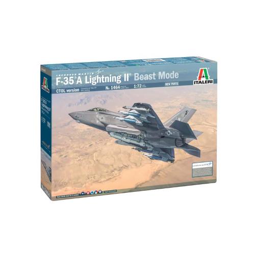 1:72 ITALERI Lockheed Martin F-35 A Lighting Ii Military Airplane 2011 Kit IT1464