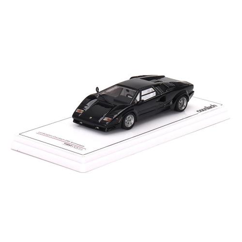 1:43 TRUESCALE Lamborghini Countach 25Th Anniversary Nero TSM430657