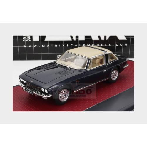 1:43 MATRIX Jensen Interceptor Siii Coupe 1975 Blue Beige MX41002-152