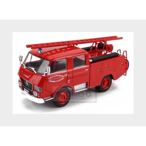 1:43 EDICOLA Citroen N-Series Tanker Truck 1969 Fire Engine Vigili Del Fuoco Feuerwehr Red G1790124