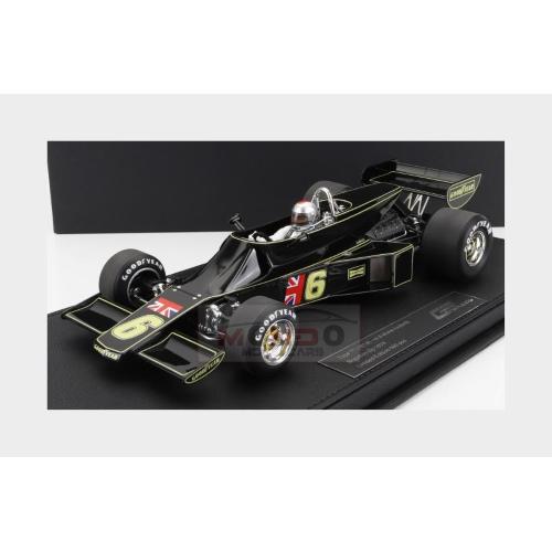 1:18 GP REPLICAS Lotus F1 77 John Player Team Lotus #6 Brazilian Gp (With Pilot Figure) 1976 Mario Andretti Jps Black Gold GP095BWD
