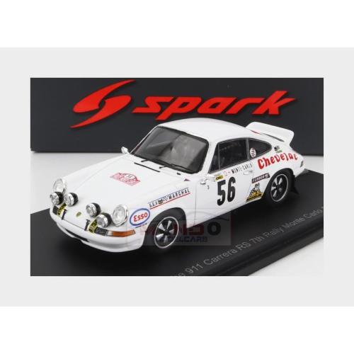 1:43 SPARK Porsche 911 Carrera Rs #56 Rally Montecarlo 1975 J.P.Rouget P.Chonez S6630
