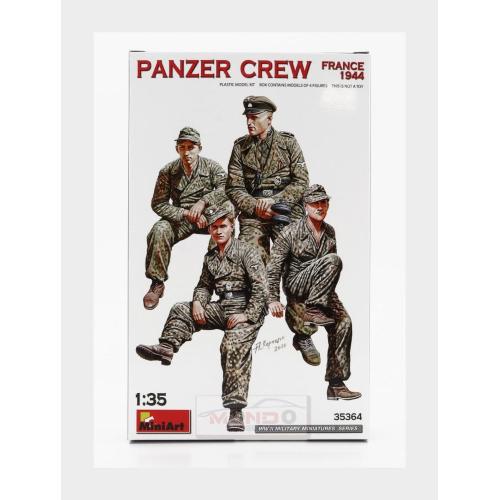 1:35 MINIART Figures Soldier Panzer Crew Military 1944 Kit MA35364