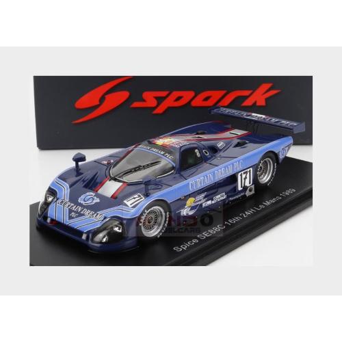 1:43 SPARK Spice Se88C 3.3L V8 Team Mako #171 24H Le Mans 1989 D.Shead R.Stirling R.Hyett S6801
