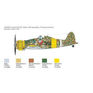1:48 ITALERI Mc 200 Saetta Kit IT2815