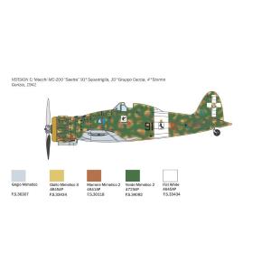 1:48 ITALERI Mc 200 Saetta Kit IT2815