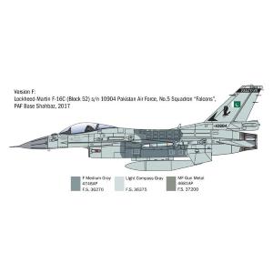 1:48 ITALERI Lockheed Martin F-16C Fighting Falcon Caccia Airplane 1978 Kit IT2825