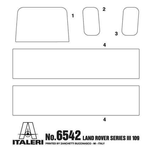 LAND ROVER 109 Guardia Civil Kit IT6542