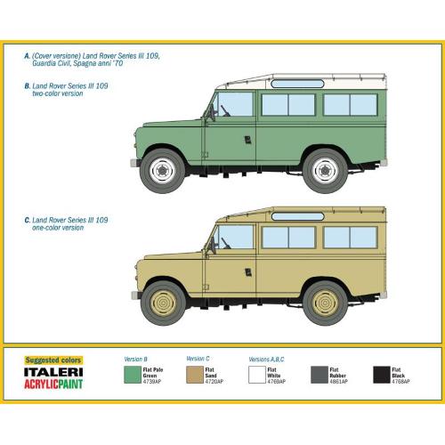 LAND ROVER 109 Guardia Civil Kit IT6542