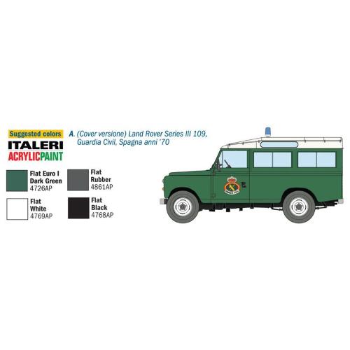 LAND ROVER 109 Guardia Civil Kit IT6542