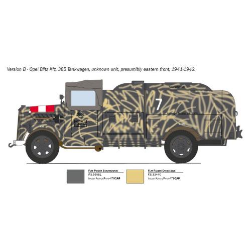 Opel Blitz Tankwagen Kfz.385 Battle Of Britain 80° Anniversary Kit IT2808