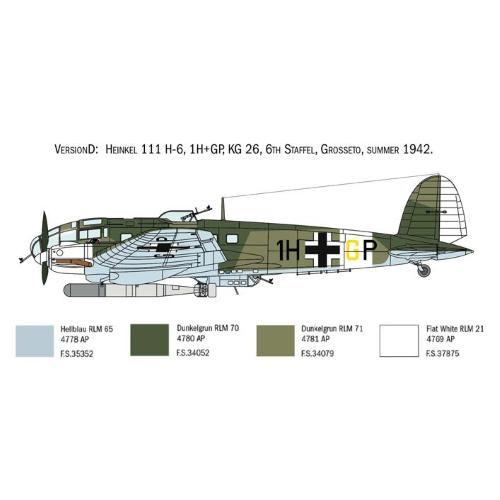 HEINKEL HE111H 1:72 Kit IT1436 