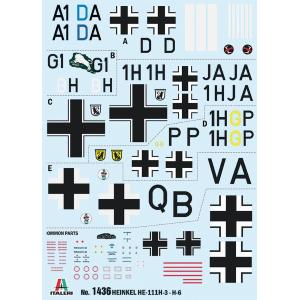 HEINKEL HE111H 1:72 Kit IT1436 