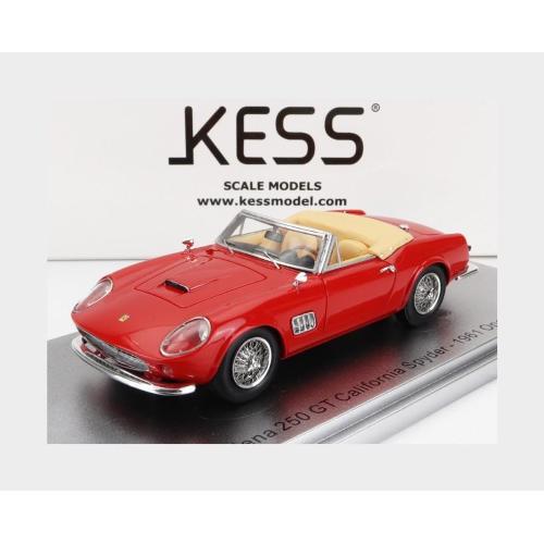 1:43 KESS MODEL Modena 250Gt California Spider Open 1961 Red KE43058000