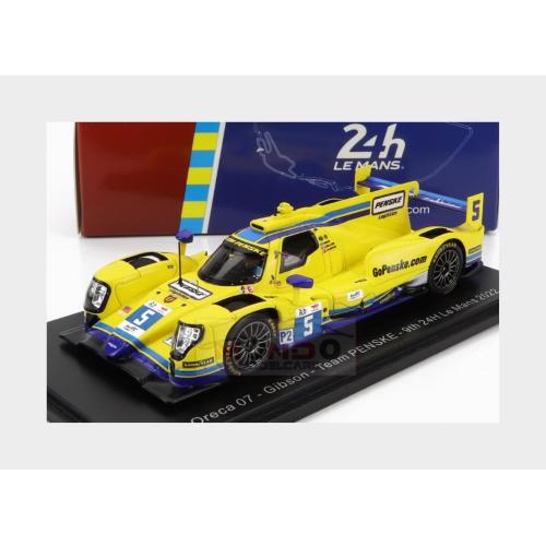 1:43 SPARK Oreca Gibson 07 Gk428 4.2L V8 Team Penske #5 24H Le Mans 2022 D.Cameron E.Collard F.Nasr Yellow S8617