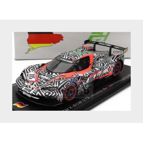 1:43 SPARK Ktm X-Bow Gtx Team Mcchip-Dkr #115 24H Nurburgring 2021 D.Schmidtmann H.Hammel C.Breuer T.Heinemann Black Orange SG765