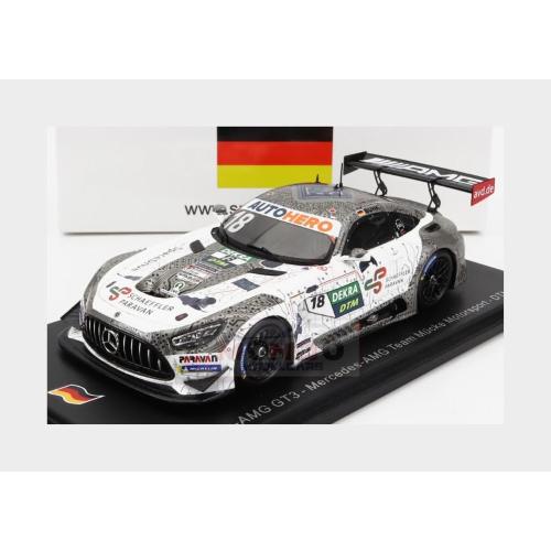 1:43 SPARK Mercedes Benz Amg Gt3 Evo Team Mucke Motorsport #18 Dtm Season 2021 M.Buhk White SG798