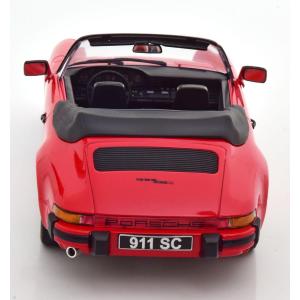 1:18 KK SCALE Porsche 911 Sc Cabriolet 1983 With Extra Soft-Top Red KKDC180752