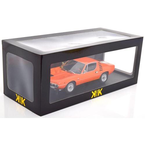 1:18 KK SCALE Alfa Romeo Montreal Black Interior 1970 Orange KKDC180383