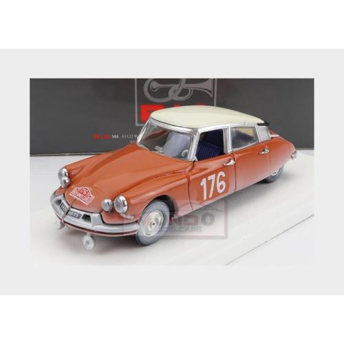 1:43 RIO Citroen Id19 #176 Winner Rally Montecarlo 1959 P.Coltelloni P.Alexandre Red RIO4694